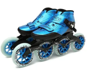 Mooond | Speed Inline Skates Carbon Fiber | 4 Wheels | Street Racing