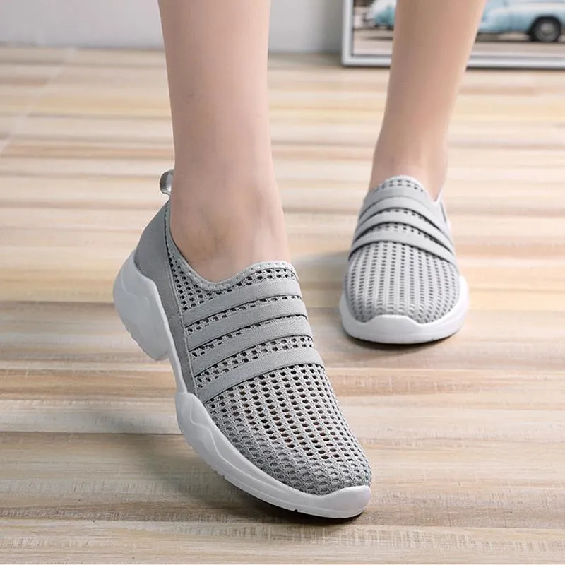 MVSTU™ Mesh Sports Casual Slip On Walking Shoes