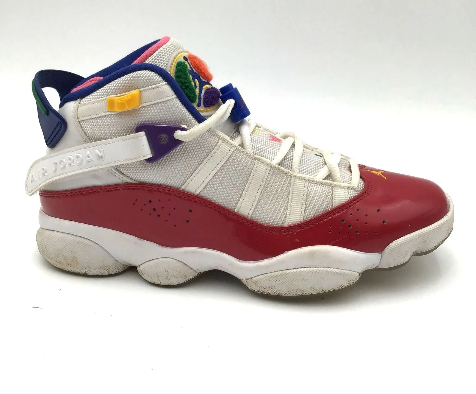 Nike Air Jordan 6 Rings Women's Multi-Color Sneakers-Size; 7.5 ( COA)