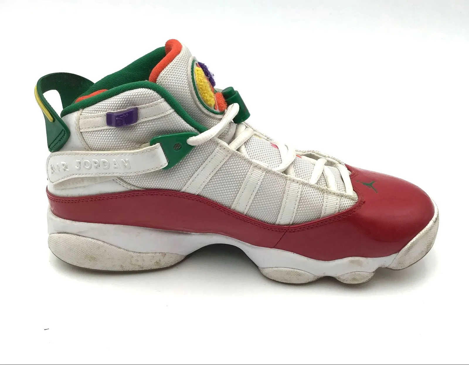 Nike Air Jordan 6 Rings Women's Multi-Color Sneakers-Size; 7.5 ( COA)