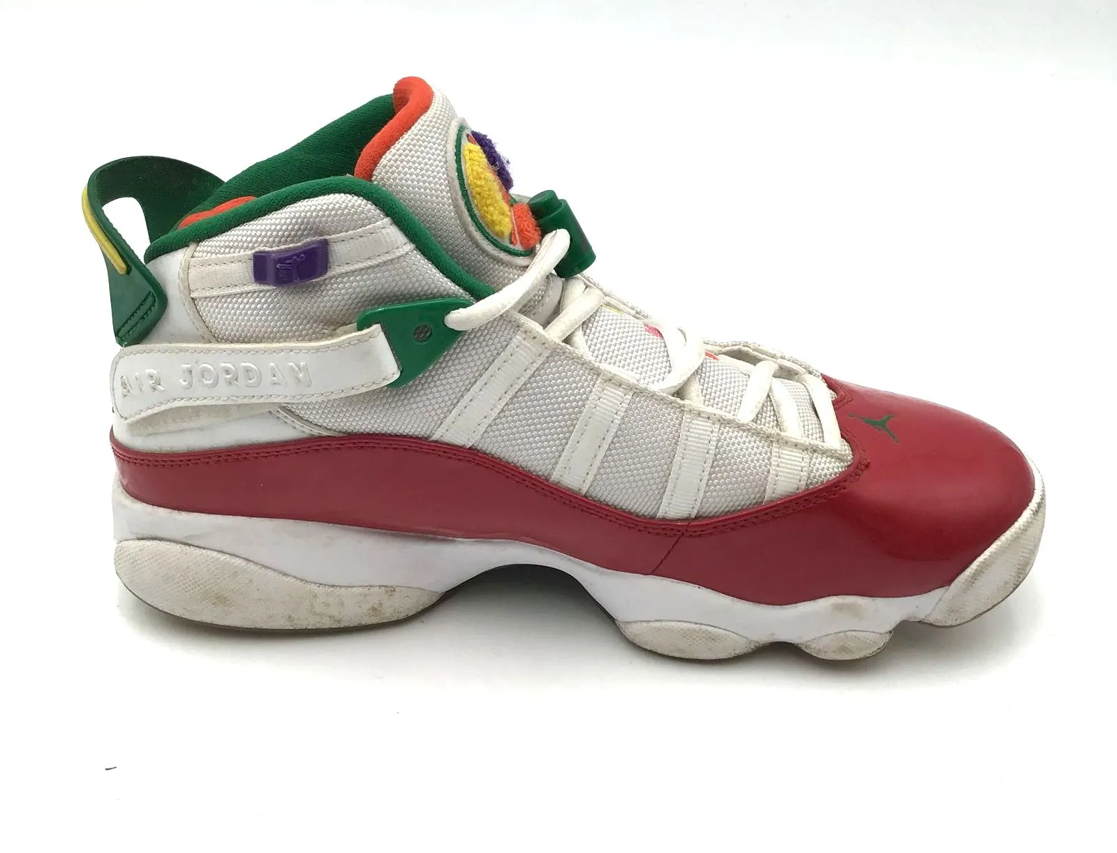 Nike Air Jordan 6 Rings Women's Multi-Color Sneakers-Size; 7.5 ( COA)