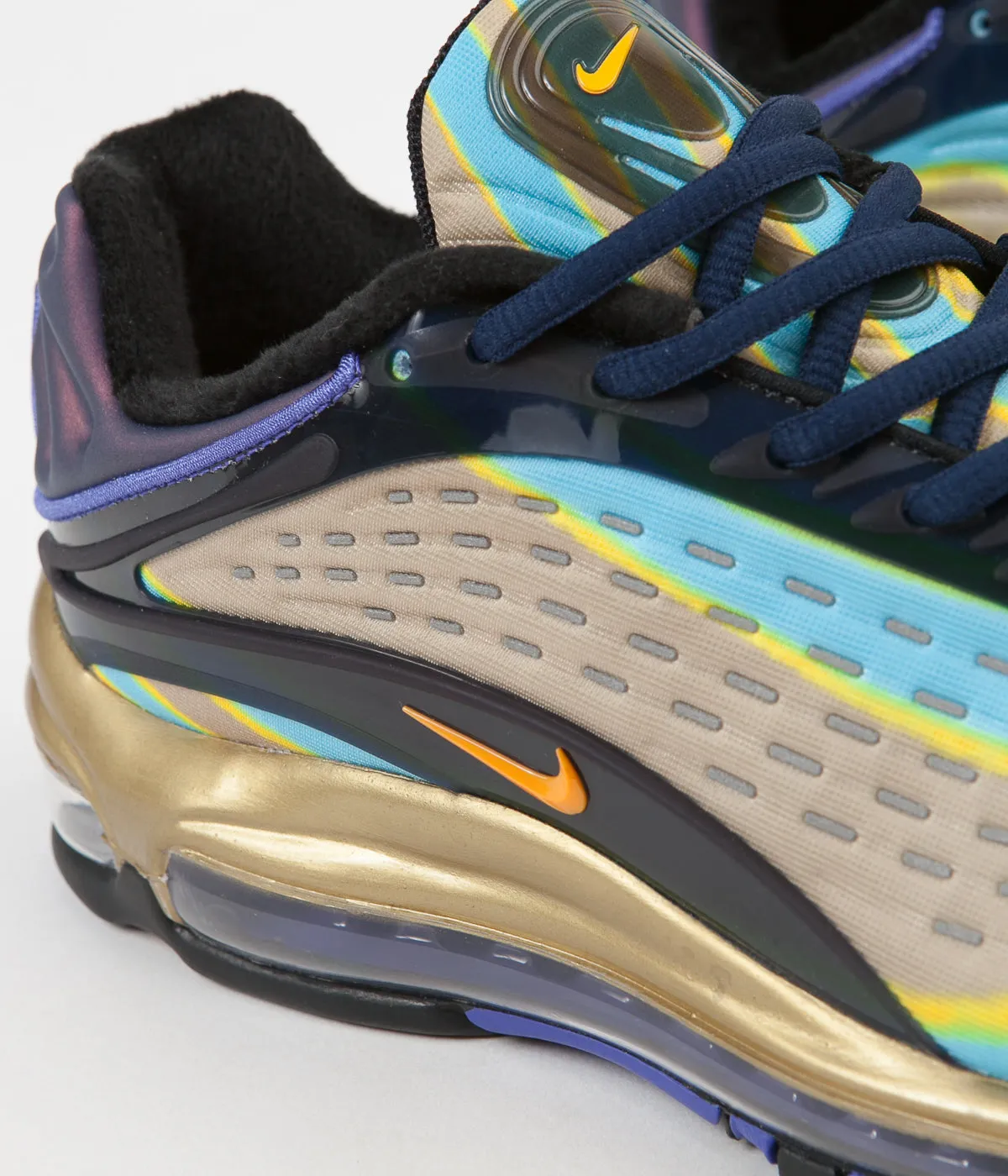 Nike Air Max Deluxe Shoes - Midnight Navy / Laser Orange