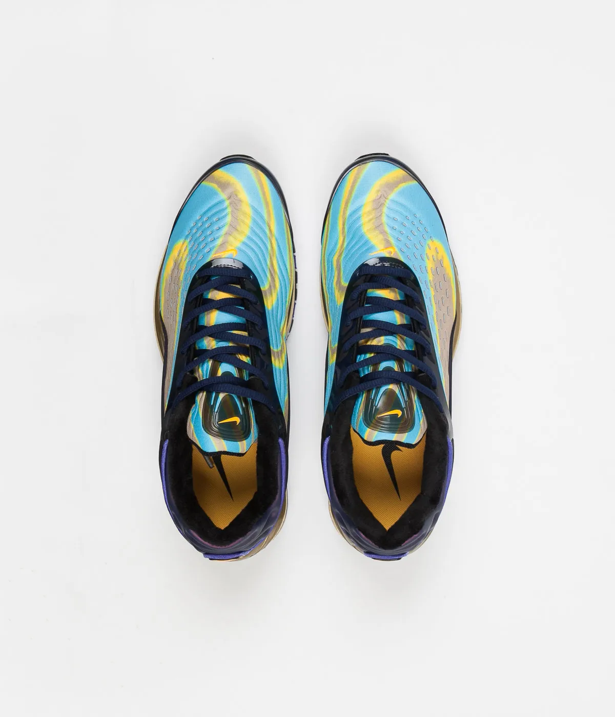 Nike Air Max Deluxe Shoes - Midnight Navy / Laser Orange