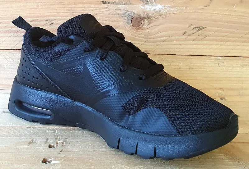 Nike Air Max Tavas Textile PS Trainers UK2/US2.5Y/EU34 844104-005 Black