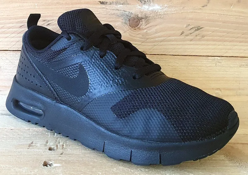 Nike Air Max Tavas Textile PS Trainers UK2/US2.5Y/EU34 844104-005 Black
