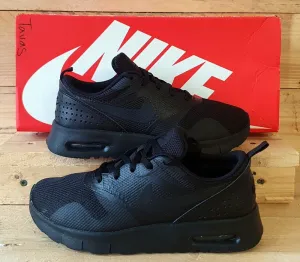 Nike Air Max Tavas Textile PS Trainers UK2/US2.5Y/EU34 844104-005 Black