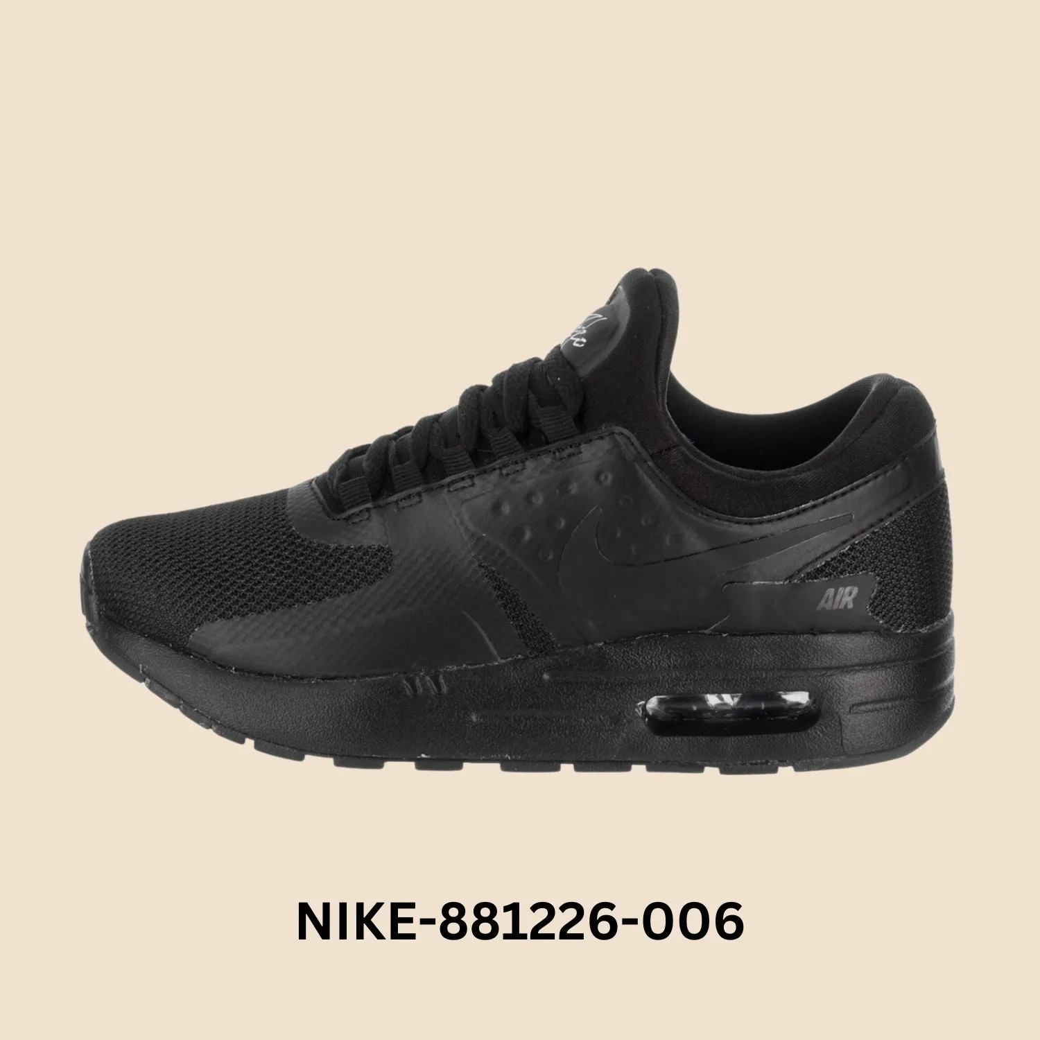 Nike Air Max Zero Essential Pre School Running Shoes Style# 881226-006