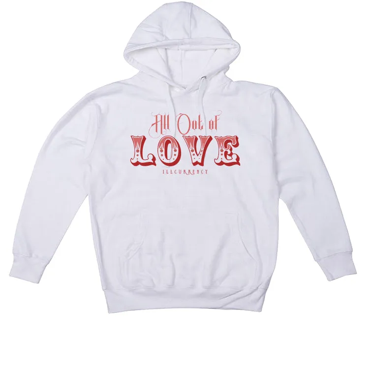 Nike Dunk Low WMNS “Valentine’s Day” | illcurrency White T-Shirt (All out of love)