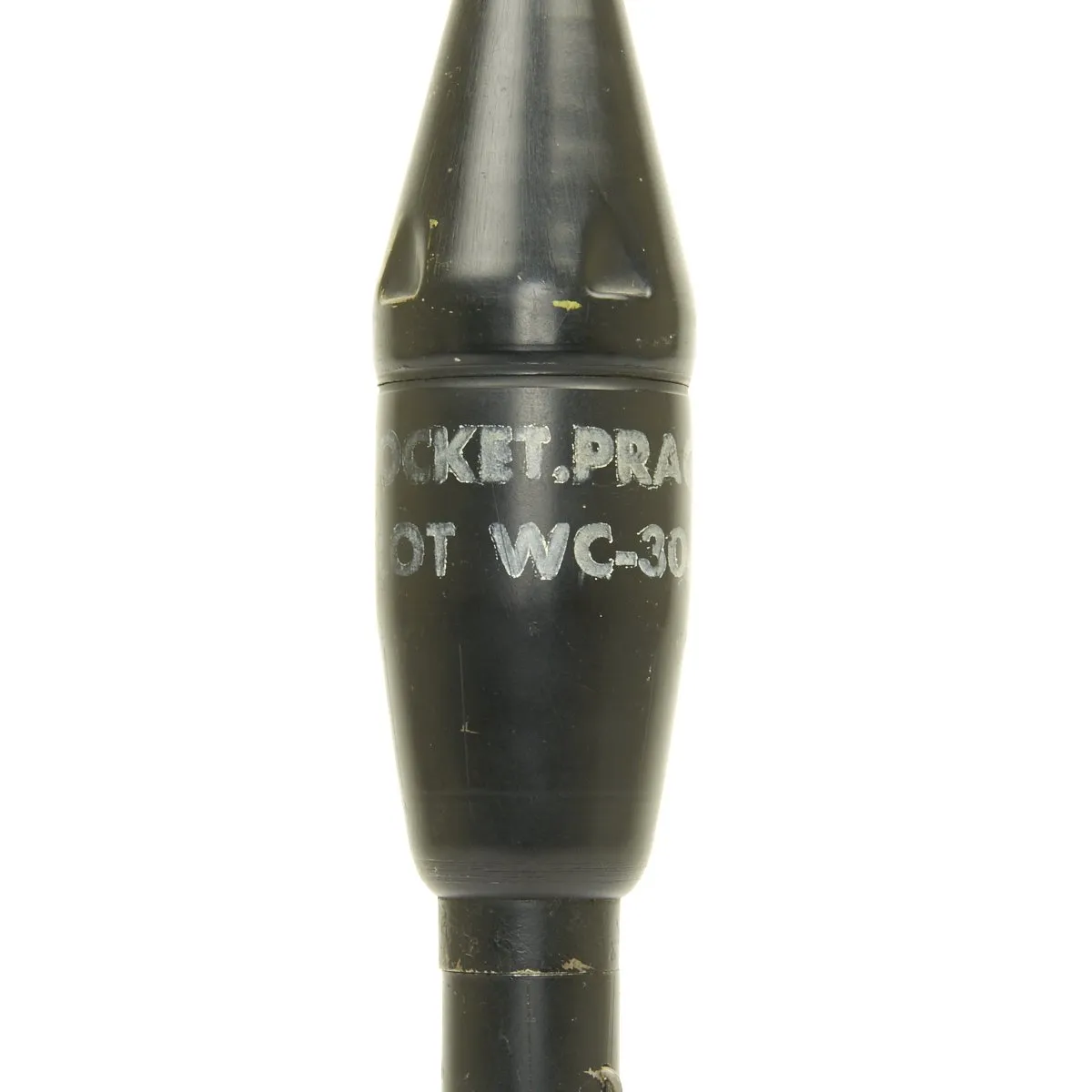 Original U.S. WWII Bazooka M7A1 Practice Rocket with M87 Container - Dated 1943