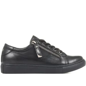 Padova Leather Lace-Up Trainers - PADOVA / 320 235