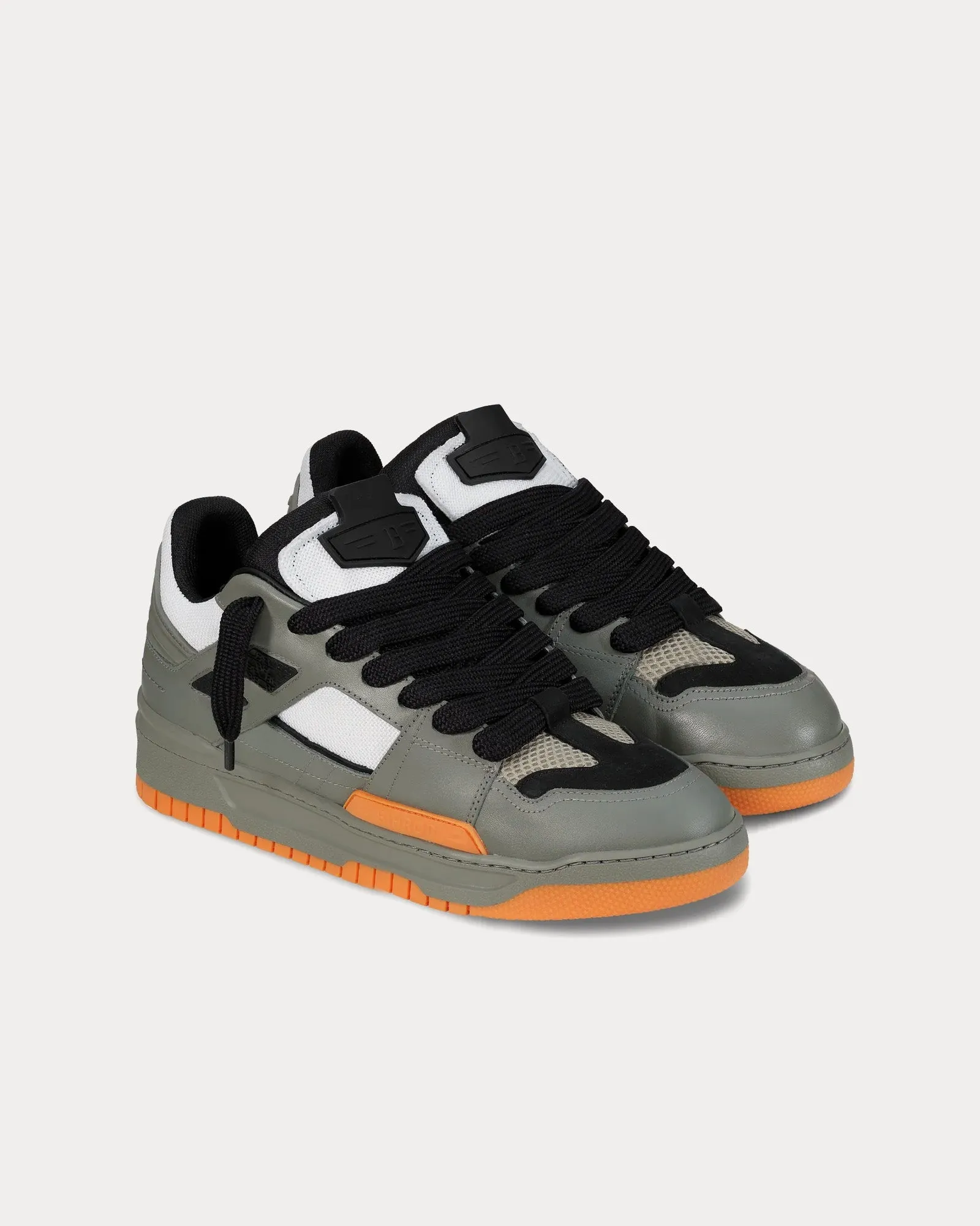 Persy Camu / Orange Low Top Sneakers