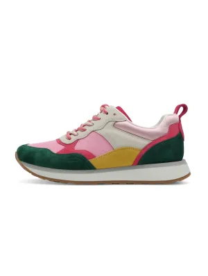 Pink and Multi Combi Trainers