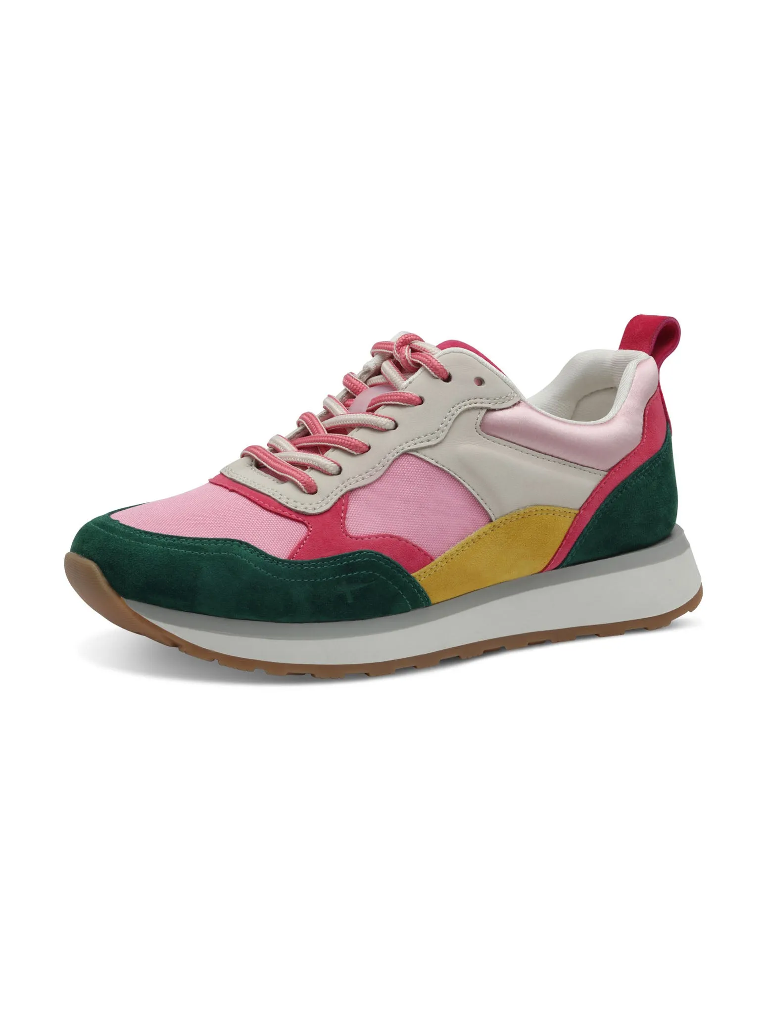 Pink and Multi Combi Trainers