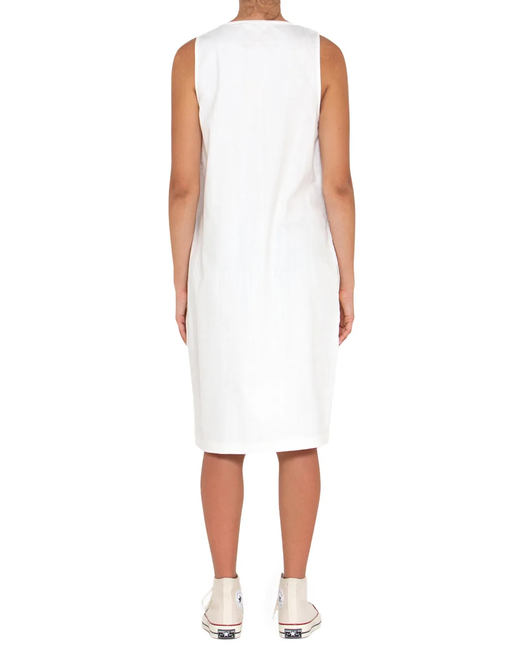 Piri Dress - Vintage White Chambray