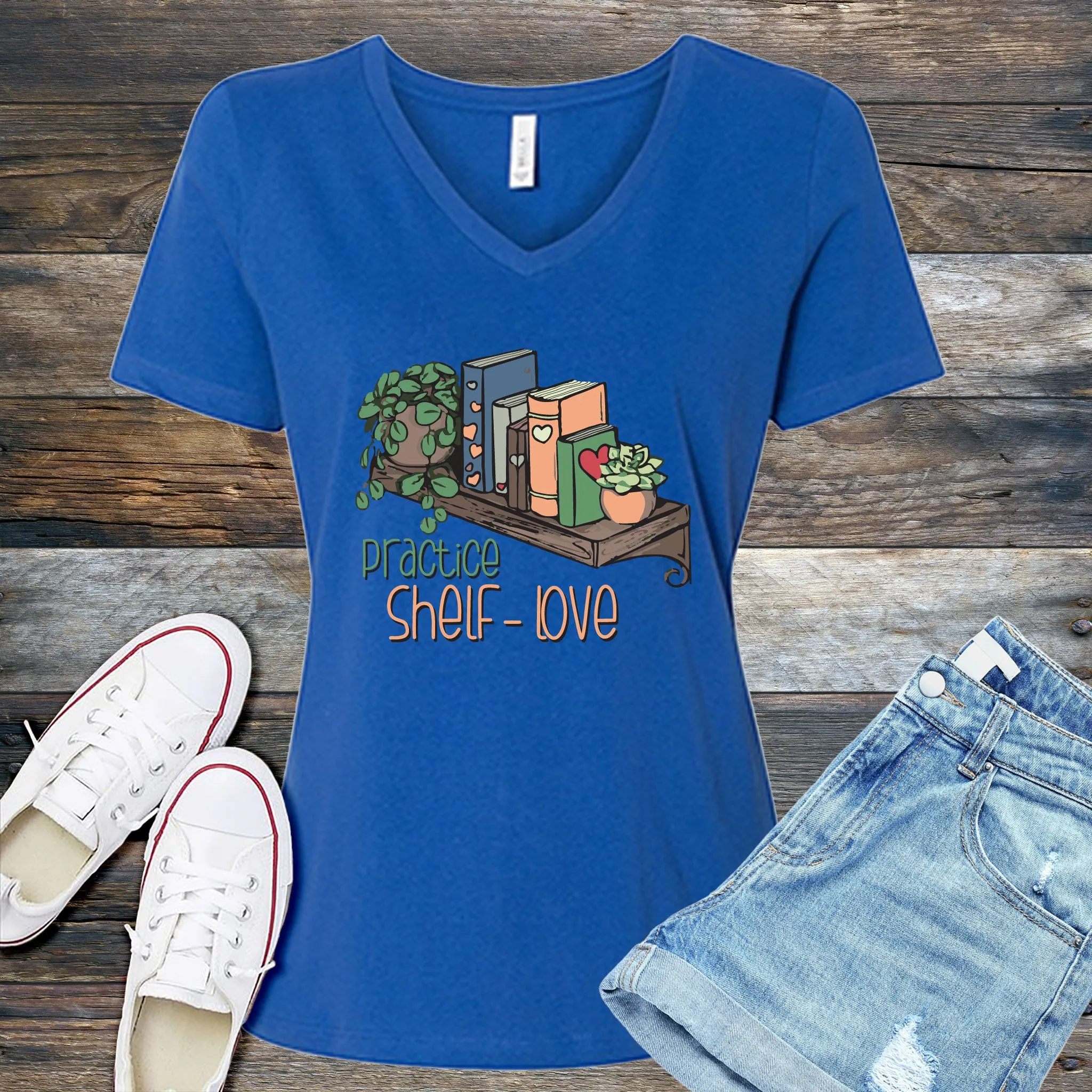 Practice Shelf Love V-Neck