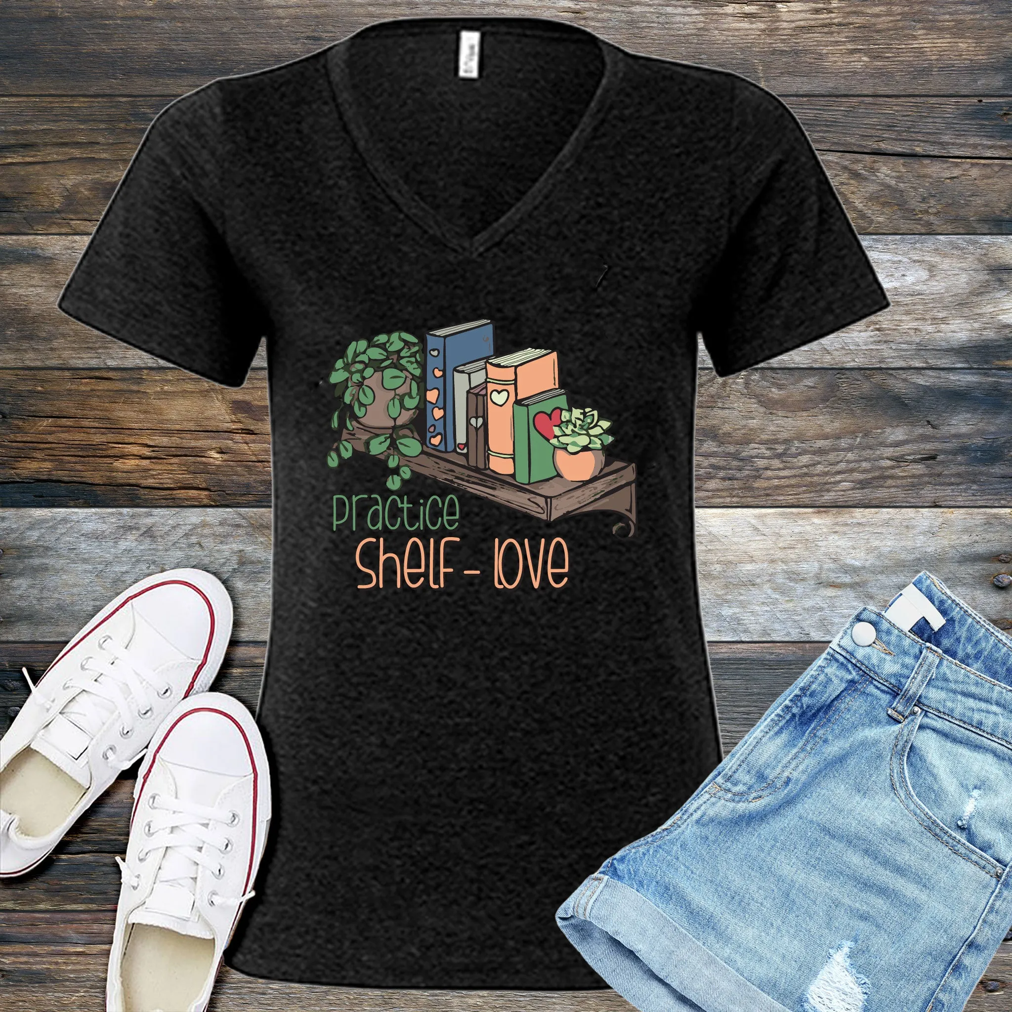 Practice Shelf Love V-Neck