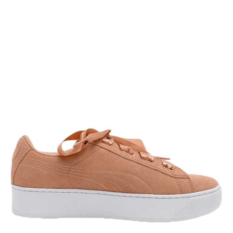 Puma Vikky Platform Ribbon Jr Beige