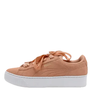 Puma Vikky Platform Ribbon Jr Beige