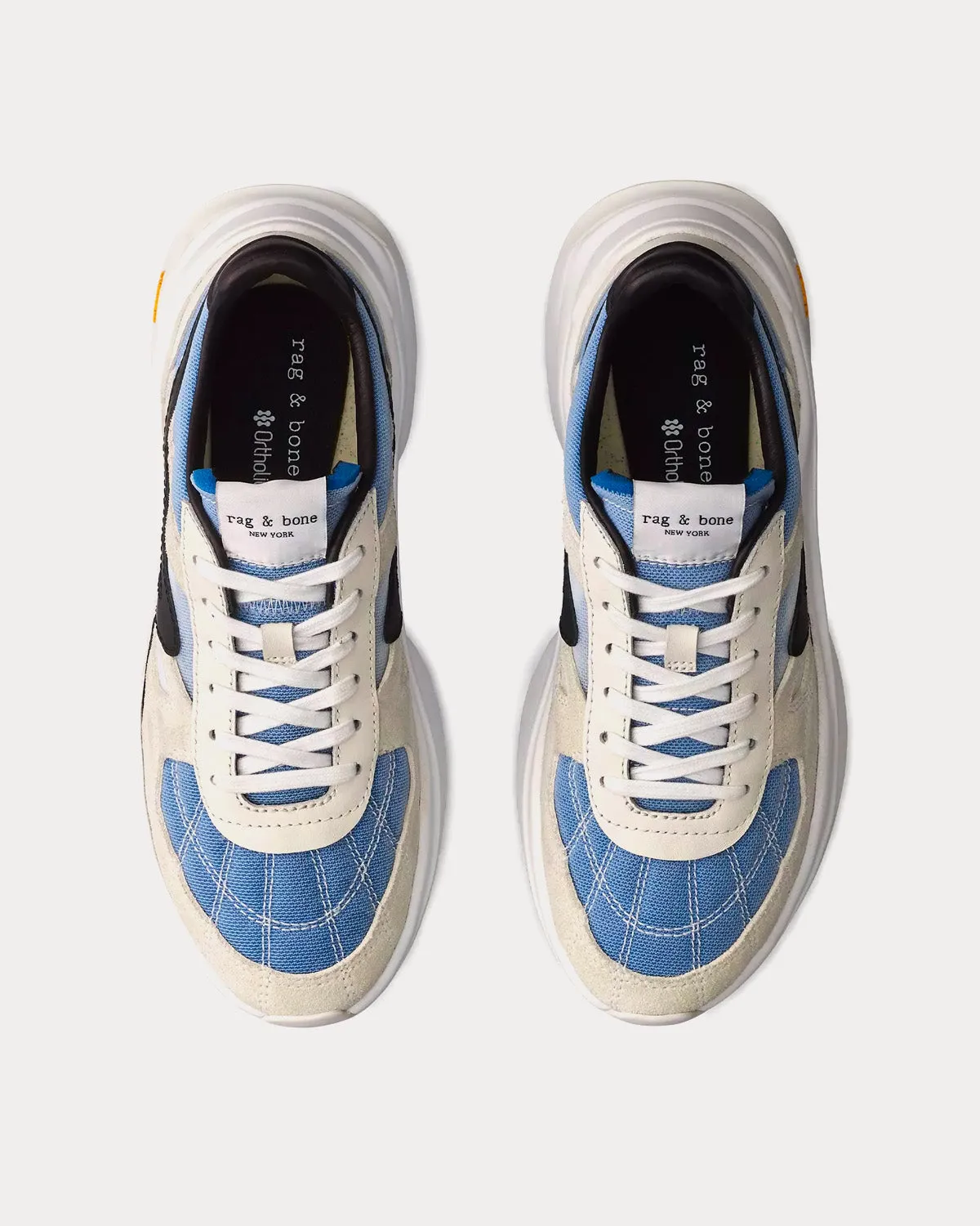 RB Legacy Runner Leather Frost / Blue Low Top Sneakers