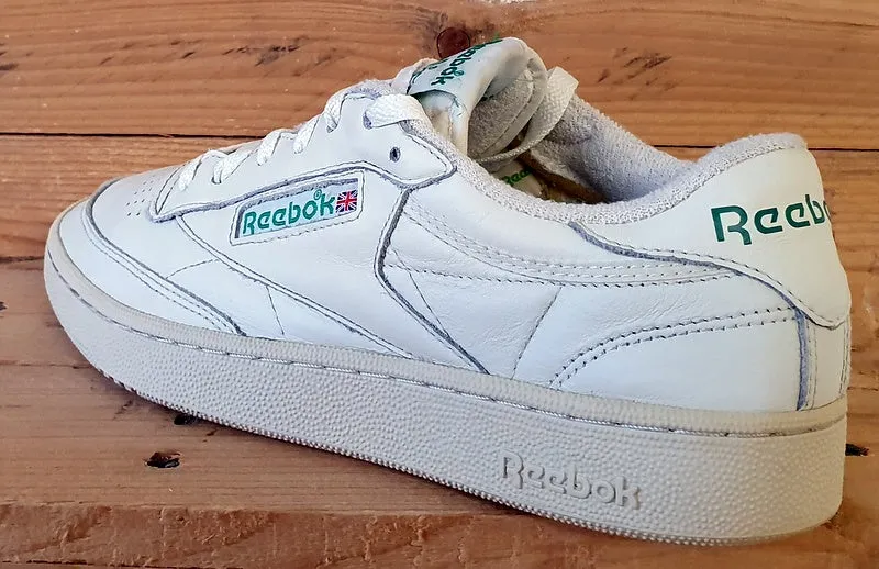 Reebok Classic Club C  85 leather Trainers UK7/US8/EU40.5 DV6434 Vintage Chalk