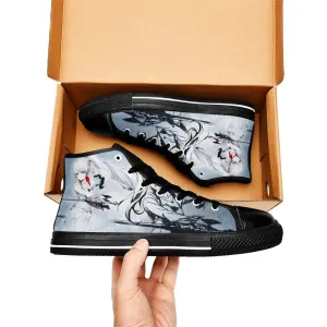 RWBY Weiss Schnee Shoes High Top Sneakers for Kids and Adults