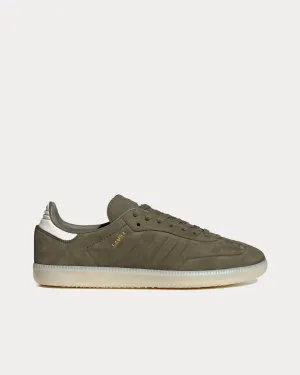 Samba Olive Strata / Core White / Aluminium Low Top Sneakers
