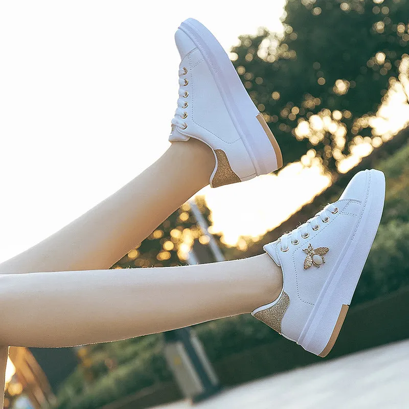 SH350 - Butterfly Sneakers Lace-up Shoes