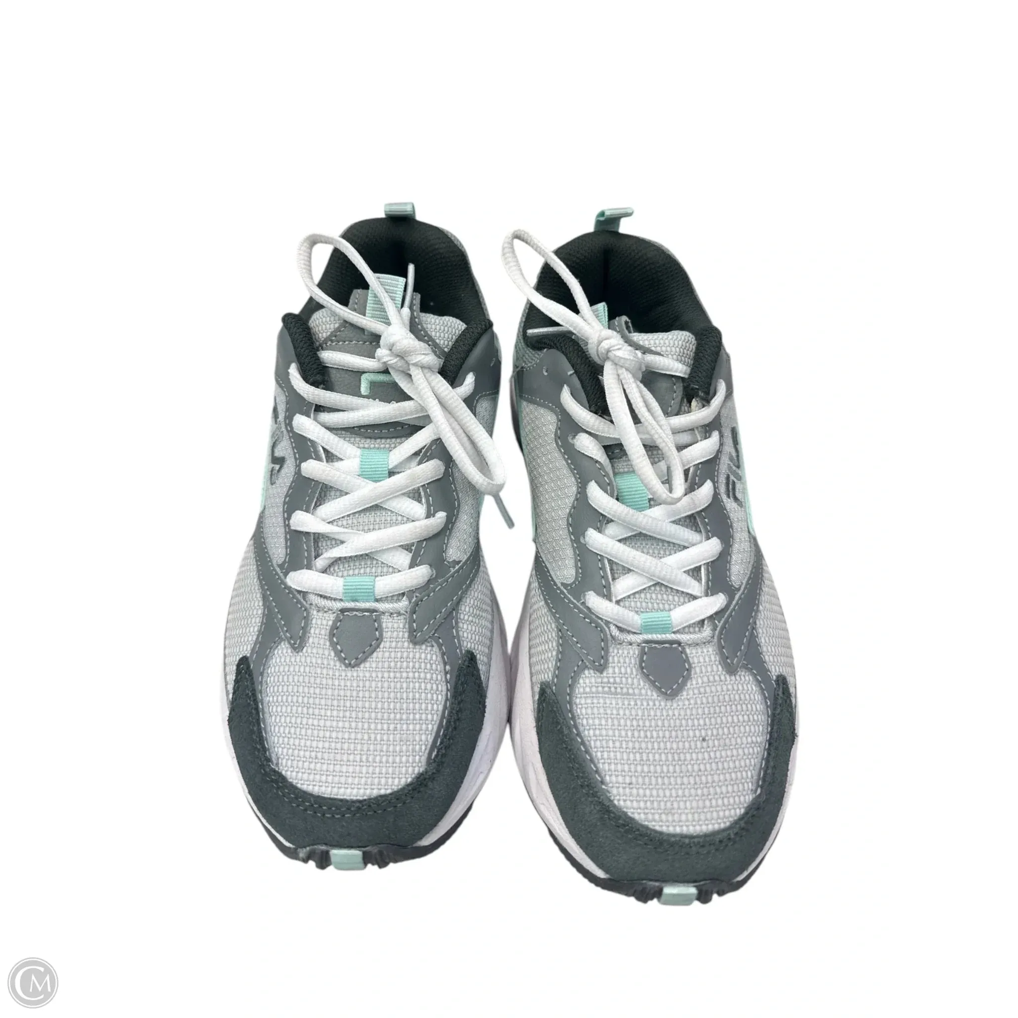 Shoes Athletic By Fila In Grey & White, Size: 7.5