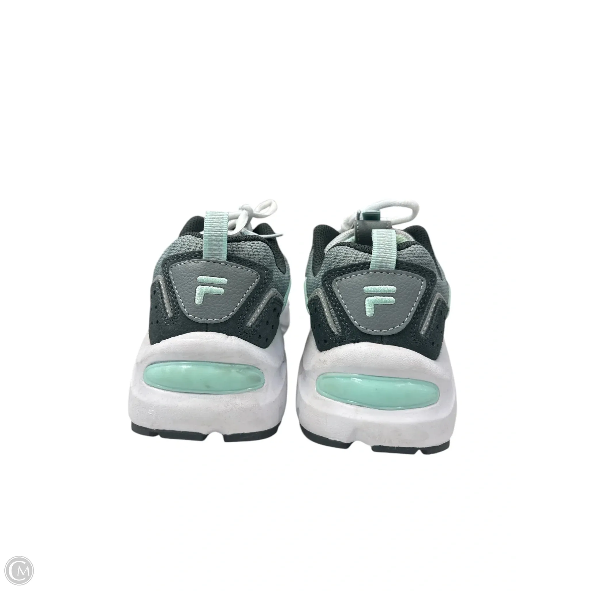 Shoes Athletic By Fila In Grey & White, Size: 7.5