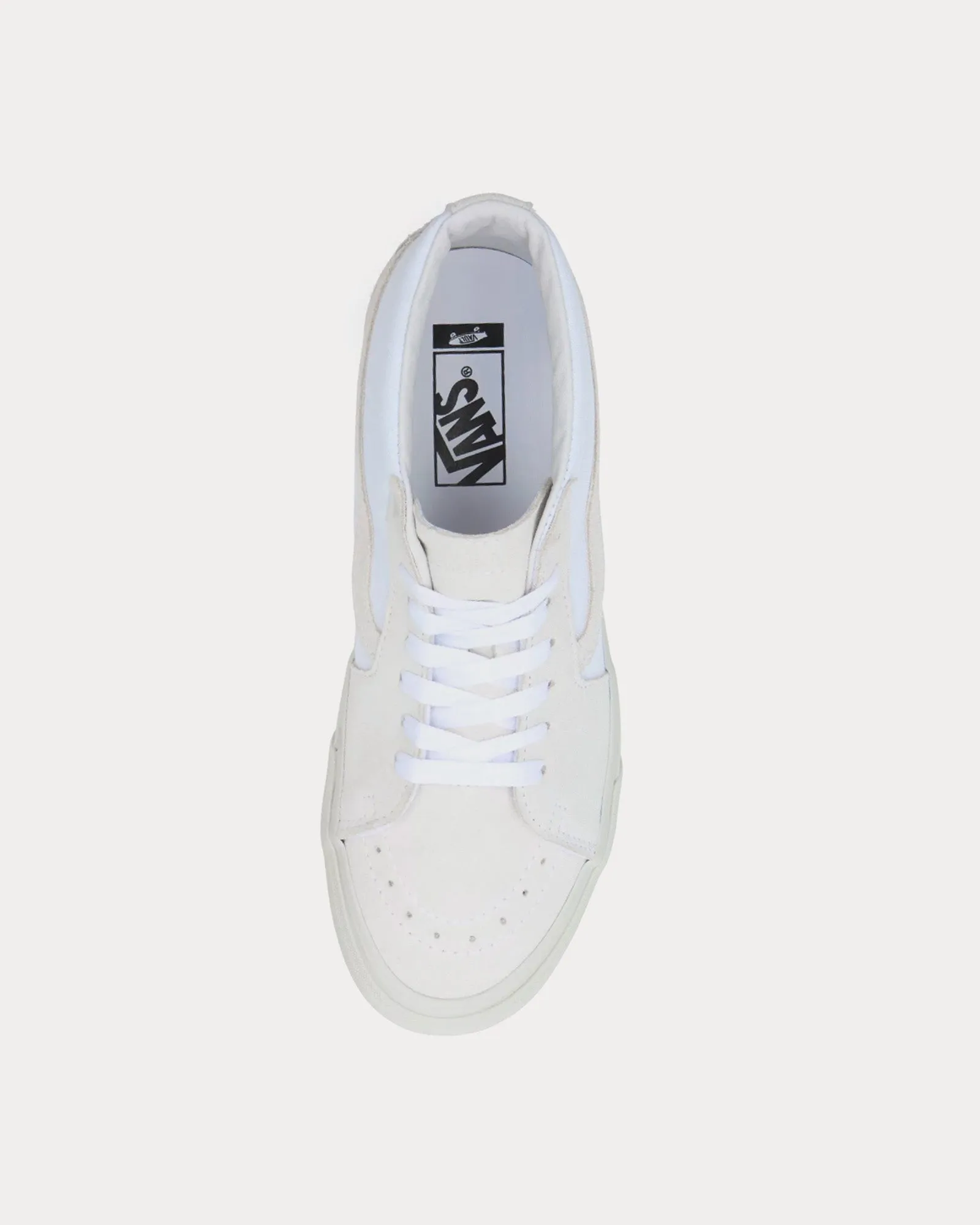 Sk8-Mid LX White Mid Top Sneakers