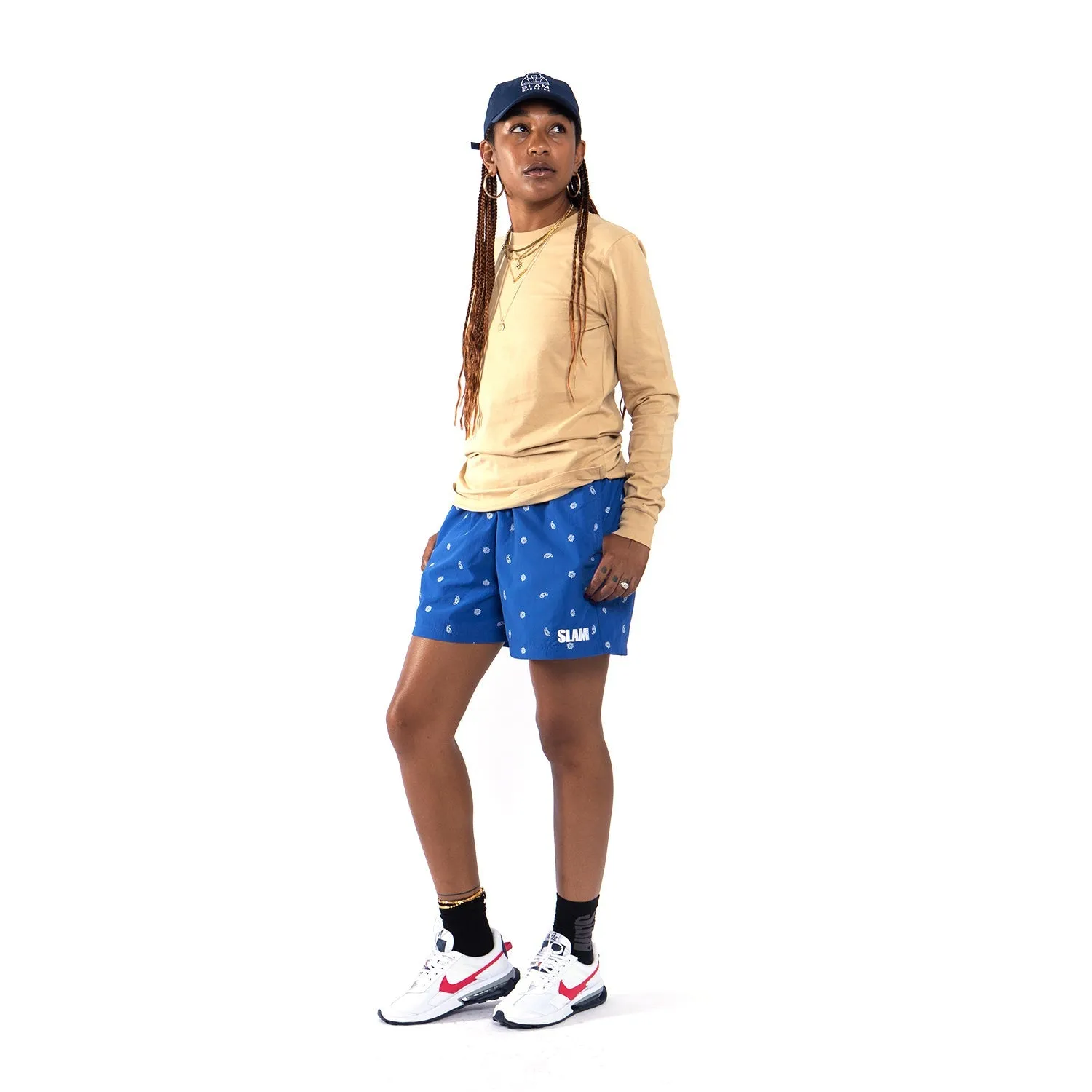 SLAM Paisley Shorts