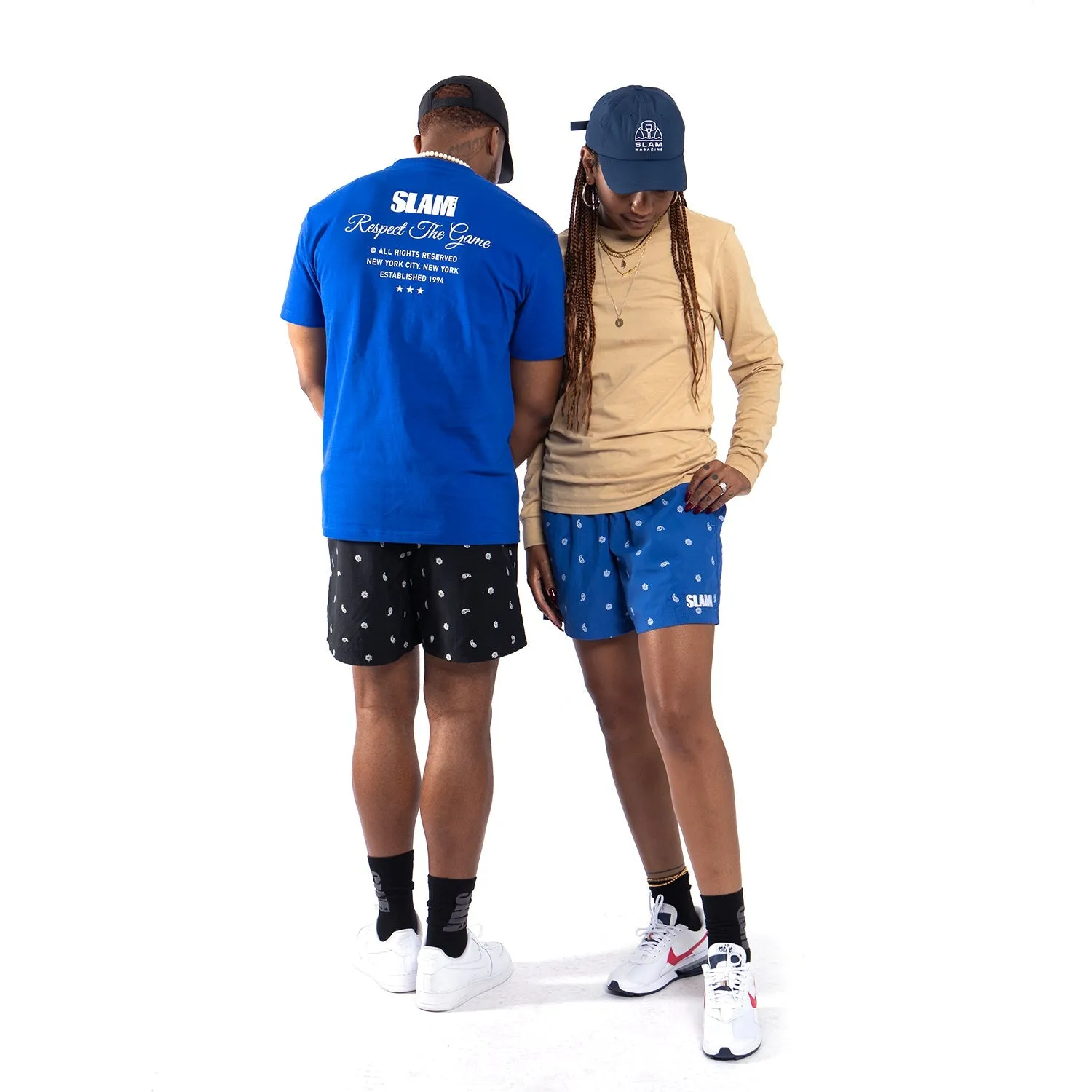 SLAM Paisley Shorts