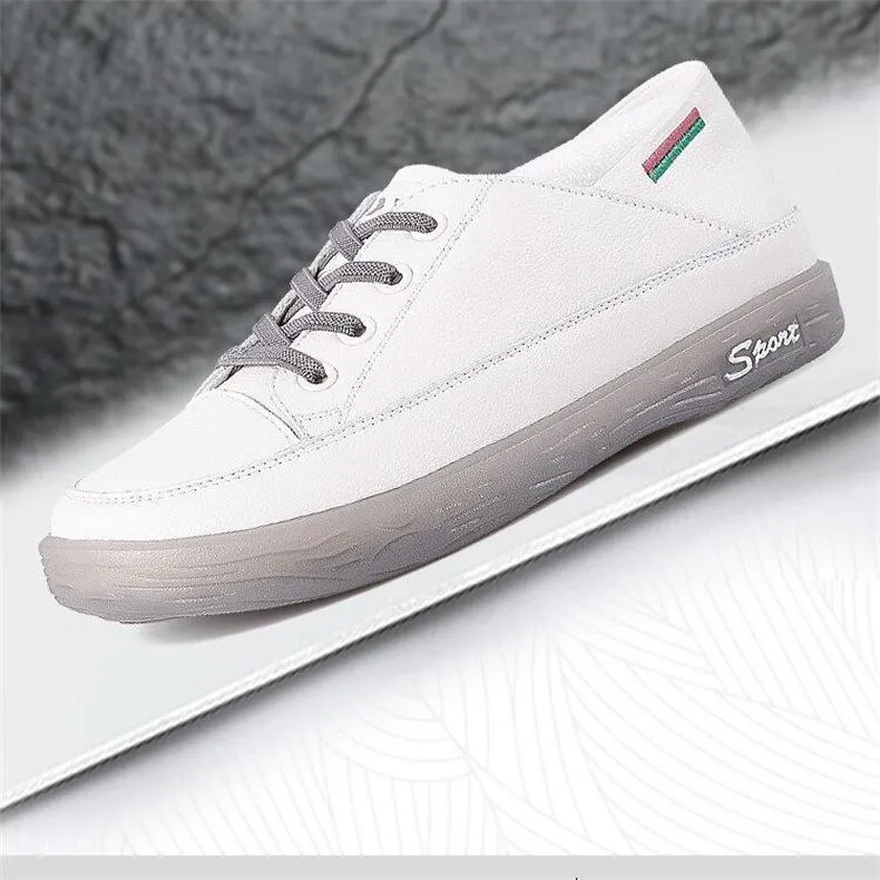 Soft-soled versatile leather casual shoes