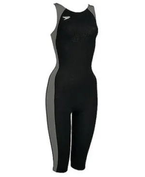 SPEEDO Female FSII Recordbreaker Kneeskin w/ Bumps - SILVER (29 Only) PRACTICE ONLY