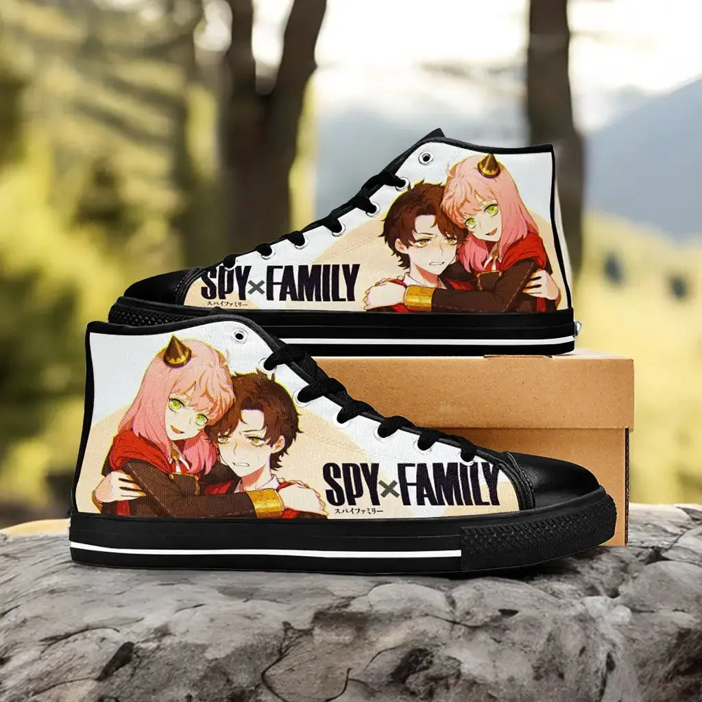 Spy x Family Anya Damian Shoes High Tops Sneakers for Kids and Adults