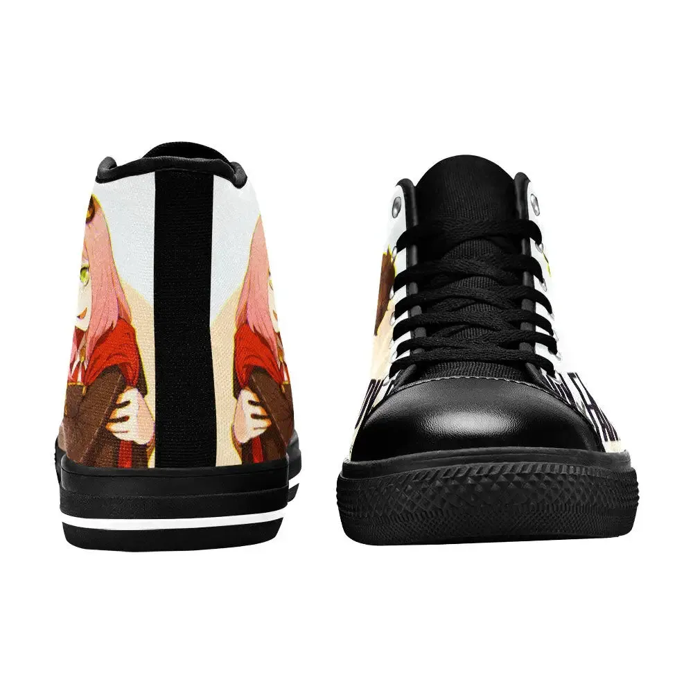 Spy x Family Anya Damian Shoes High Tops Sneakers for Kids and Adults