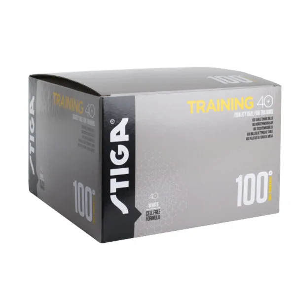 Stiga Training 40  100-pack Table Tennis Balls White