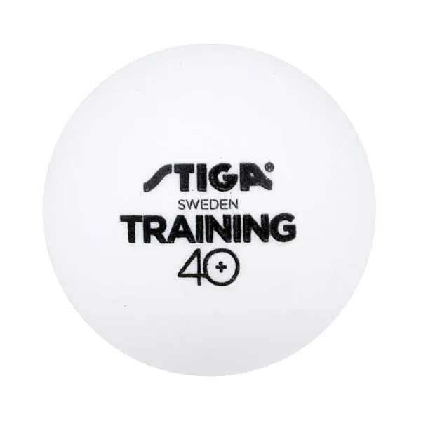 Stiga Training 40  100-pack Table Tennis Balls White