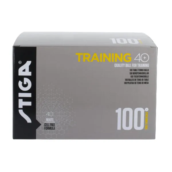Stiga Training 40  100-pack Table Tennis Balls White