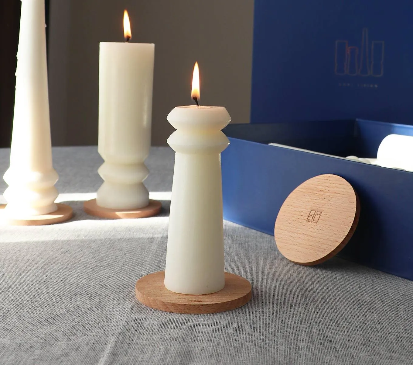 STUPA COLLECTION - CANDLE SET OF 4
