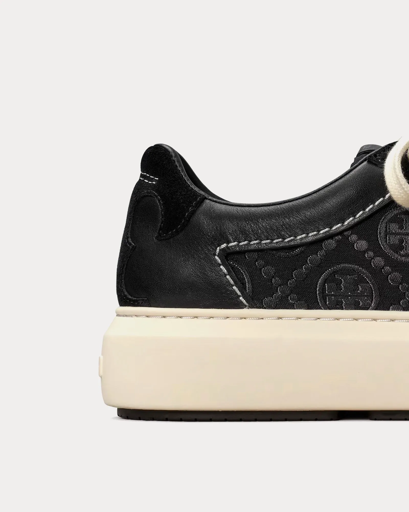 T Monogram Ladybug Inverted Black / Perfect Black Low Top Sneakers