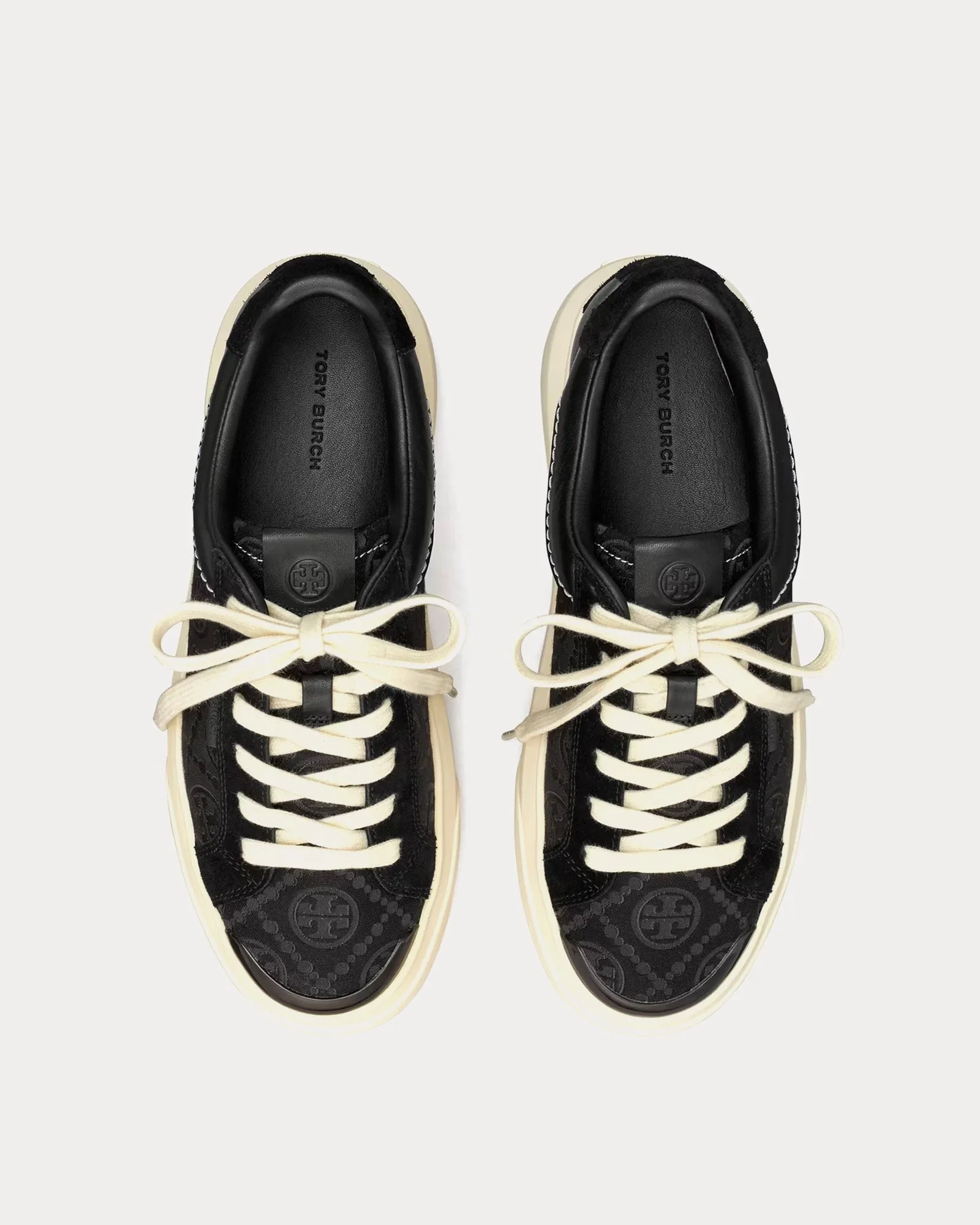 T Monogram Ladybug Inverted Black / Perfect Black Low Top Sneakers