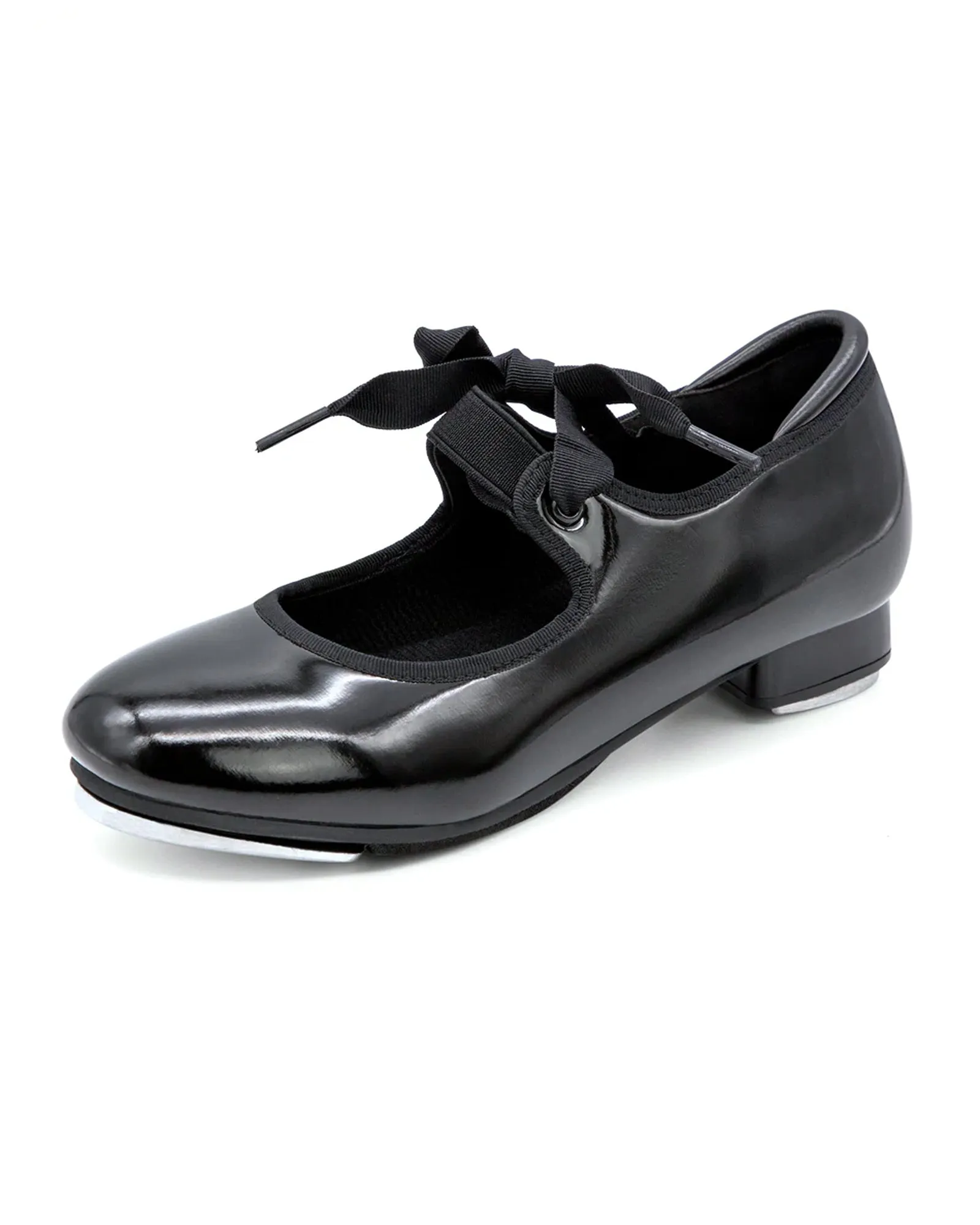 Tap Ribbon Tie Elastic Tap Shoes for Adults