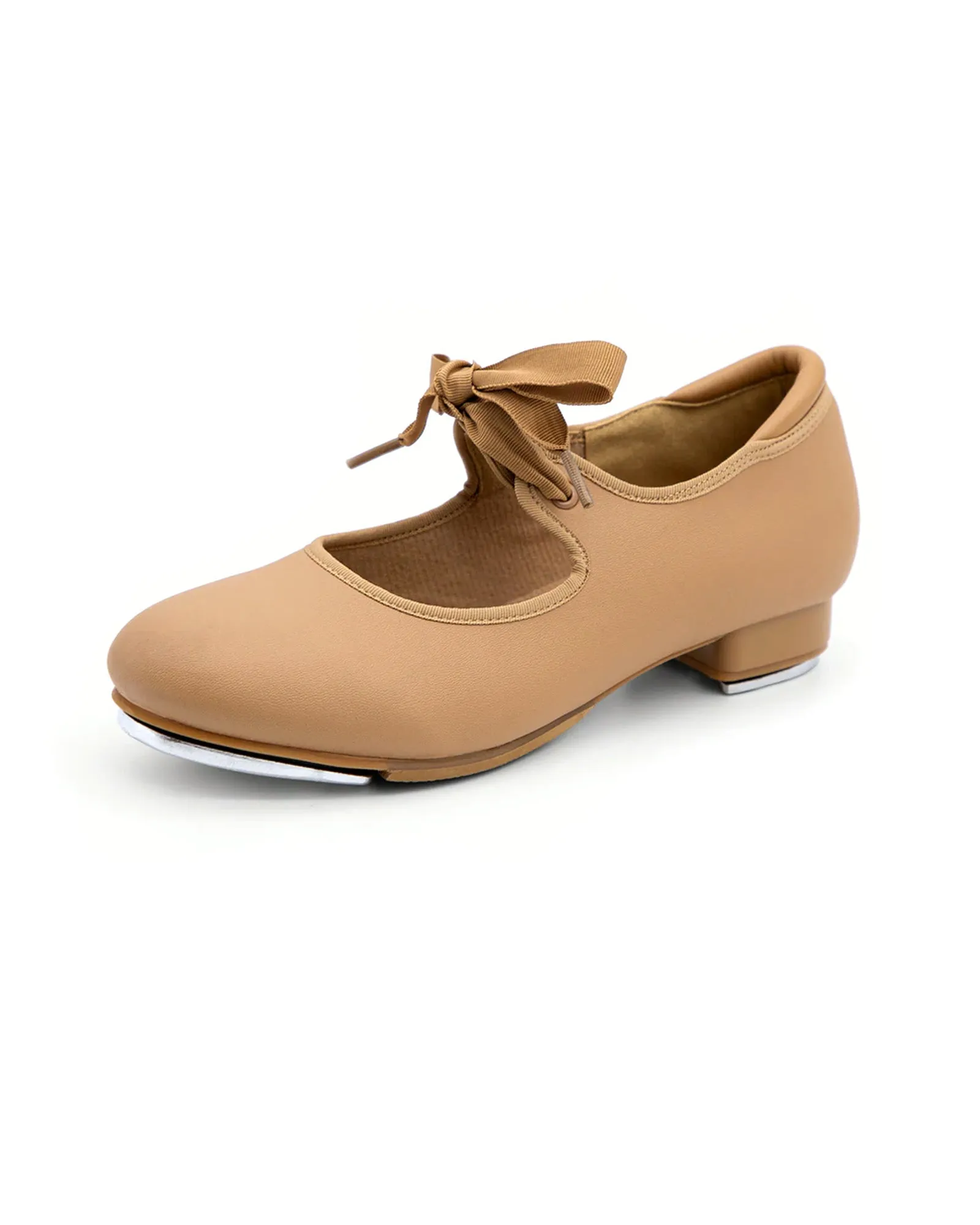 Tap Ribbon Tie Elastic Tap Shoes for Adults