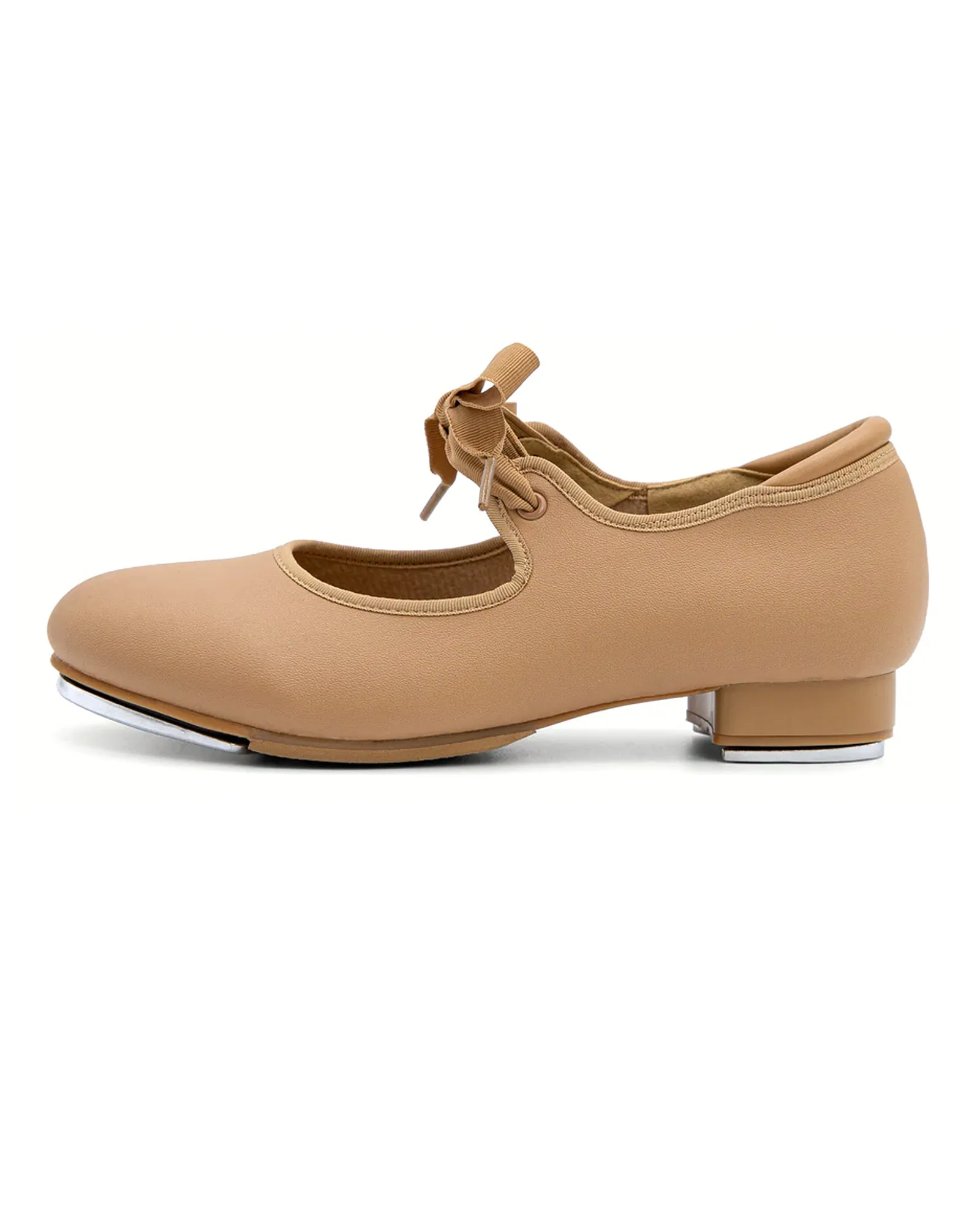 Tap Ribbon Tie Elastic Tap Shoes for Adults