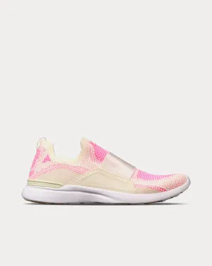 TechLoom Bliss Pristine / Fusion Pink Running Shoes