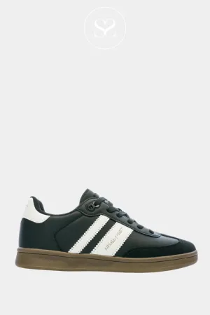 TEDDY SMITH 78812 BLACK SLIMLINE TRAINERS