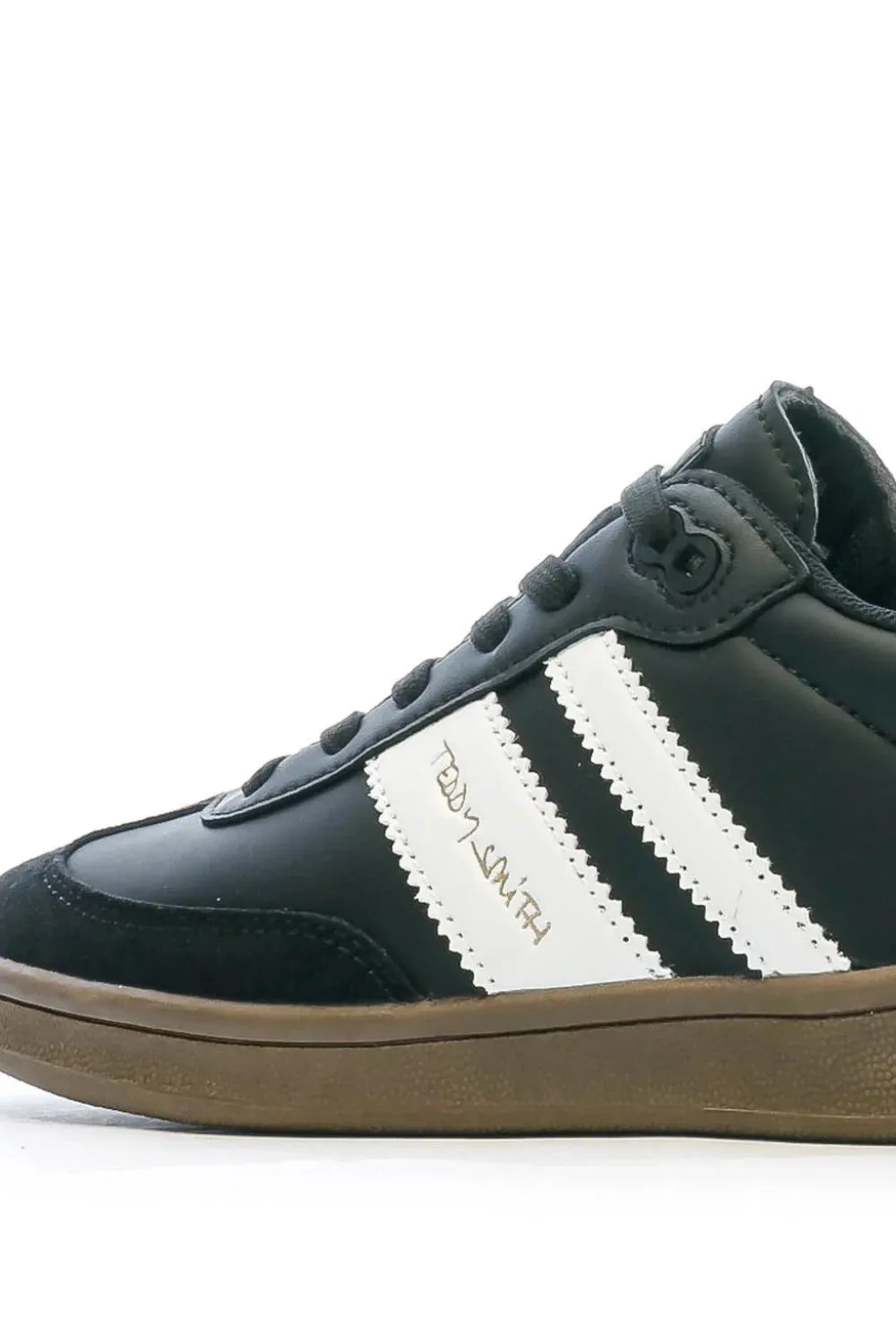 TEDDY SMITH 78812 BLACK SLIMLINE TRAINERS