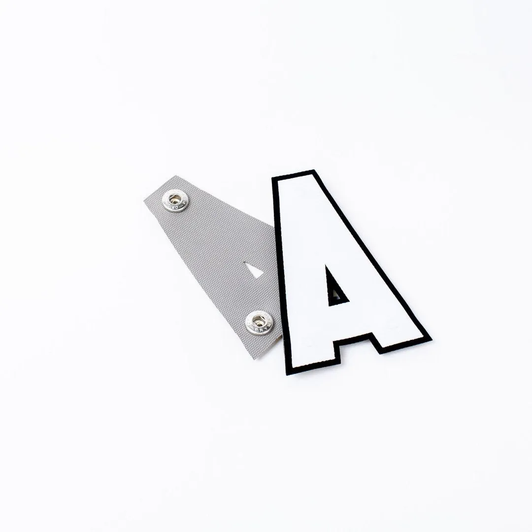 The Captain Snap On 'A' for Hockey Jerseys