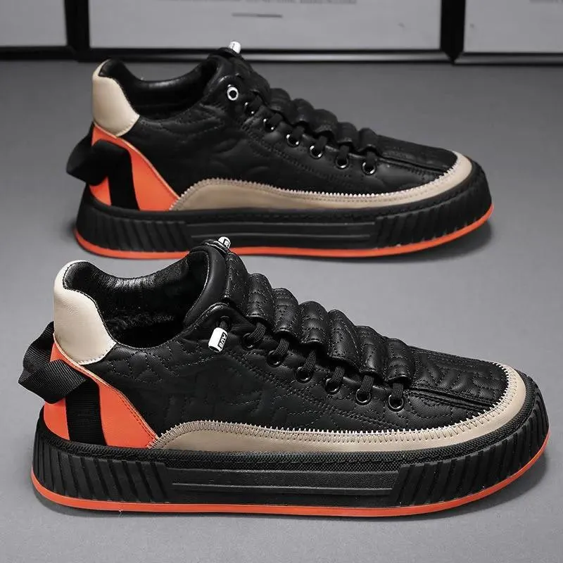 Thick bottom plate versatile light casual sports shoes